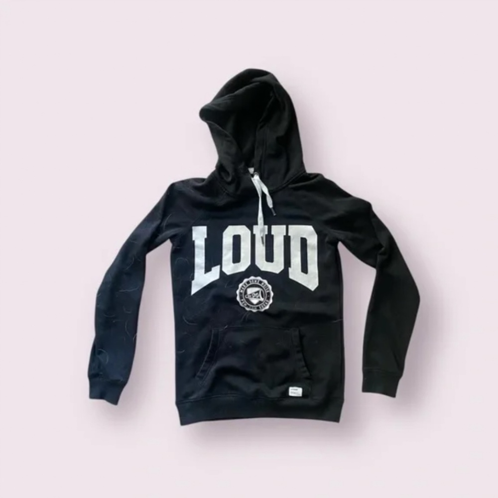Garage Black Loud Hoodie